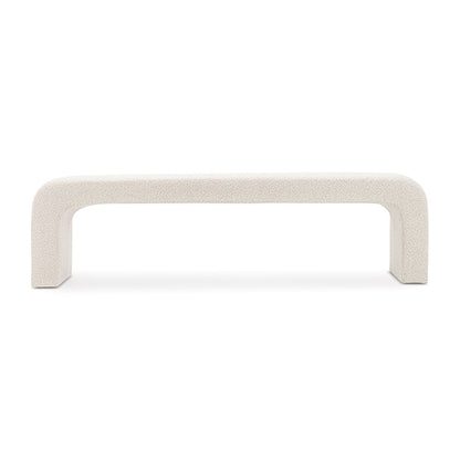 Camille Boucle Arch Bench