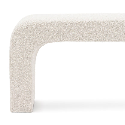 Camille Boucle Arch Bench