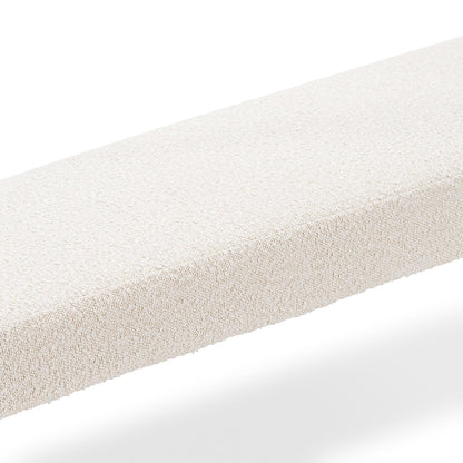 Camille Boucle Arch Bench