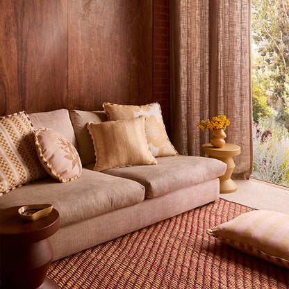 Mini Caramel Wave Cushion