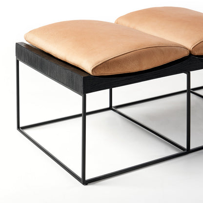 Harvey Leather Bench Seat