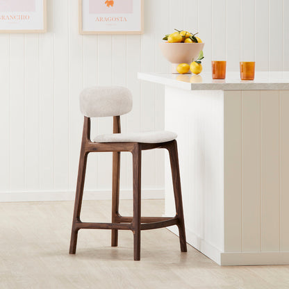 Alaska Fabric Bar Stool