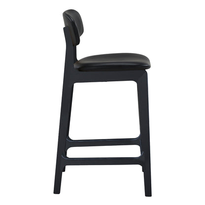 Alaska Leather Bar Stool