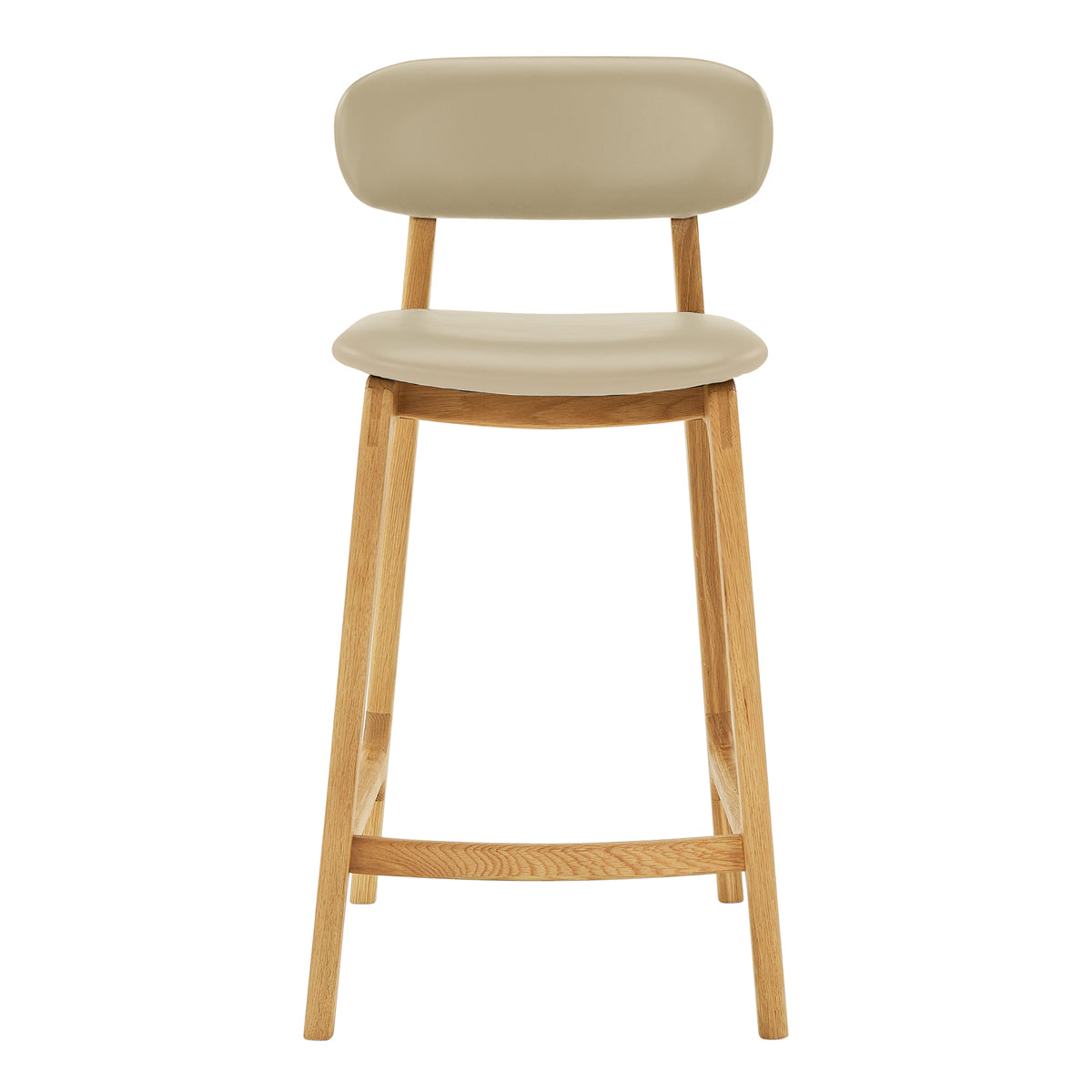Alaska Leather Bar Stool