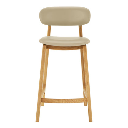 Alaska Leather Bar Stool