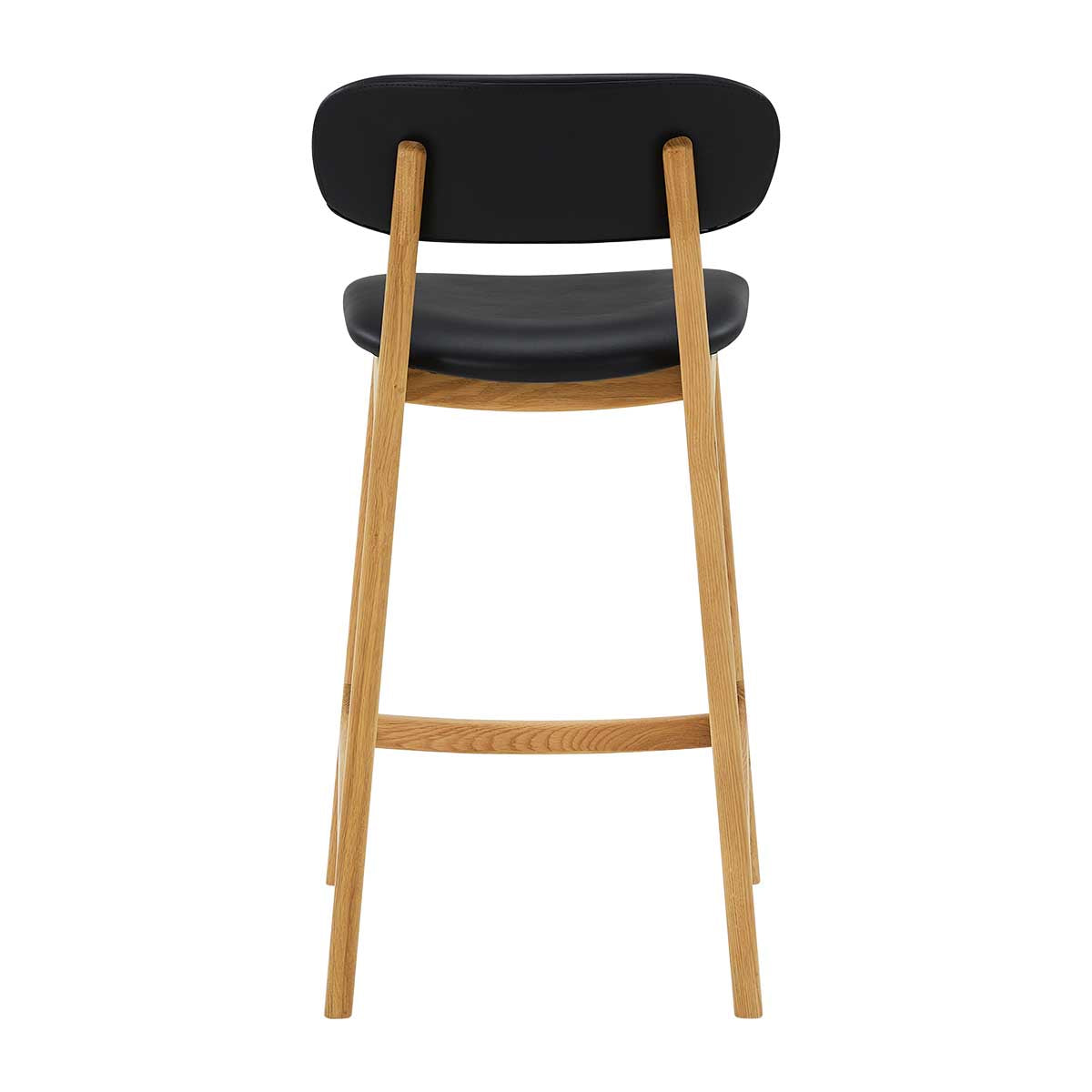 Alaska Leather Bar Stool