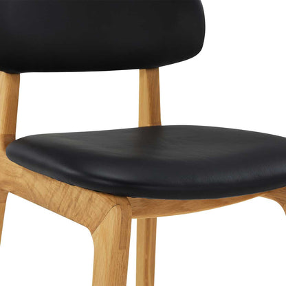 Alaska Leather Bar Stool
