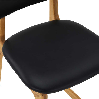 Alaska Leather Bar Stool