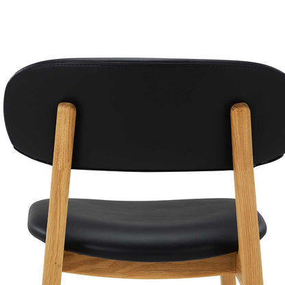 Alaska Leather Bar Stool