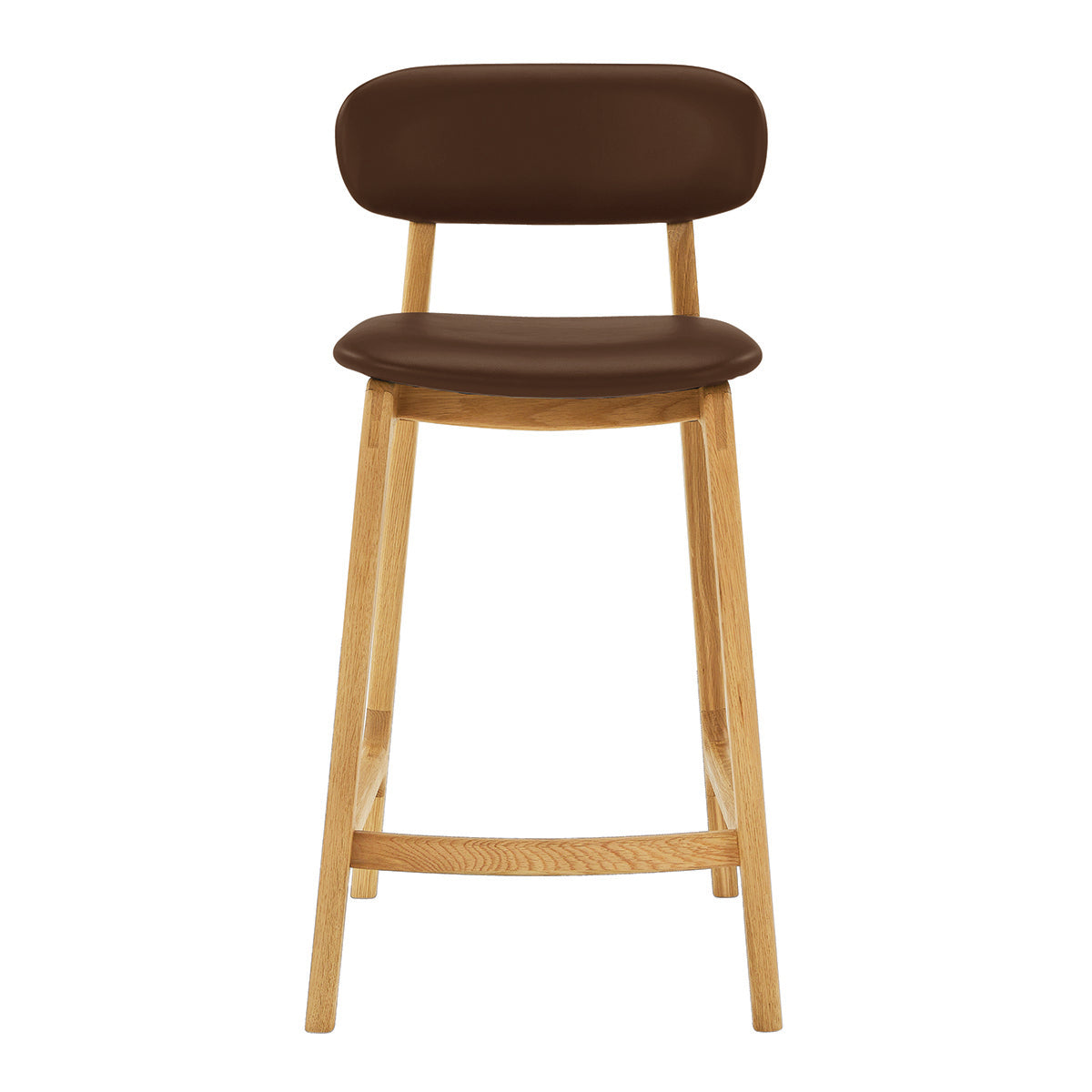 Alaska Leather Bar Stool
