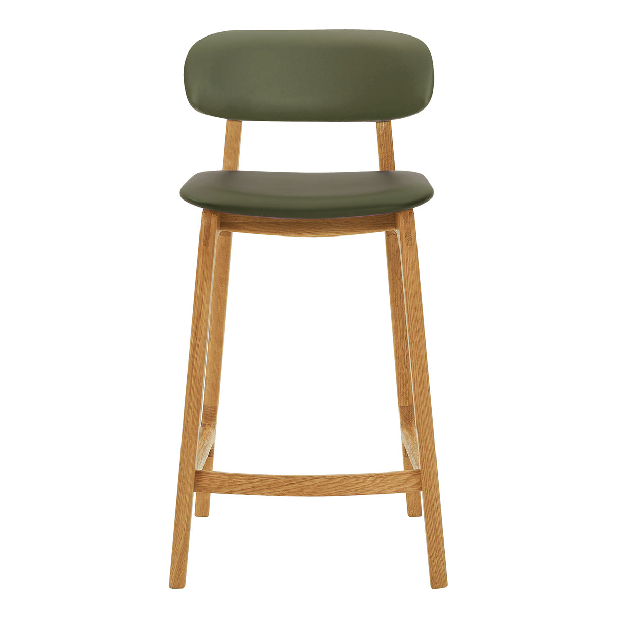 Alaska Leather Bar Stool