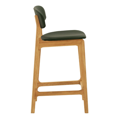 Alaska Leather Bar Stool