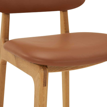 Alaska Leather Bar Stool