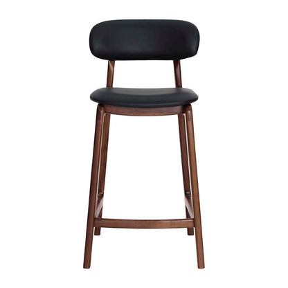 Alaska Leather Bar Stool