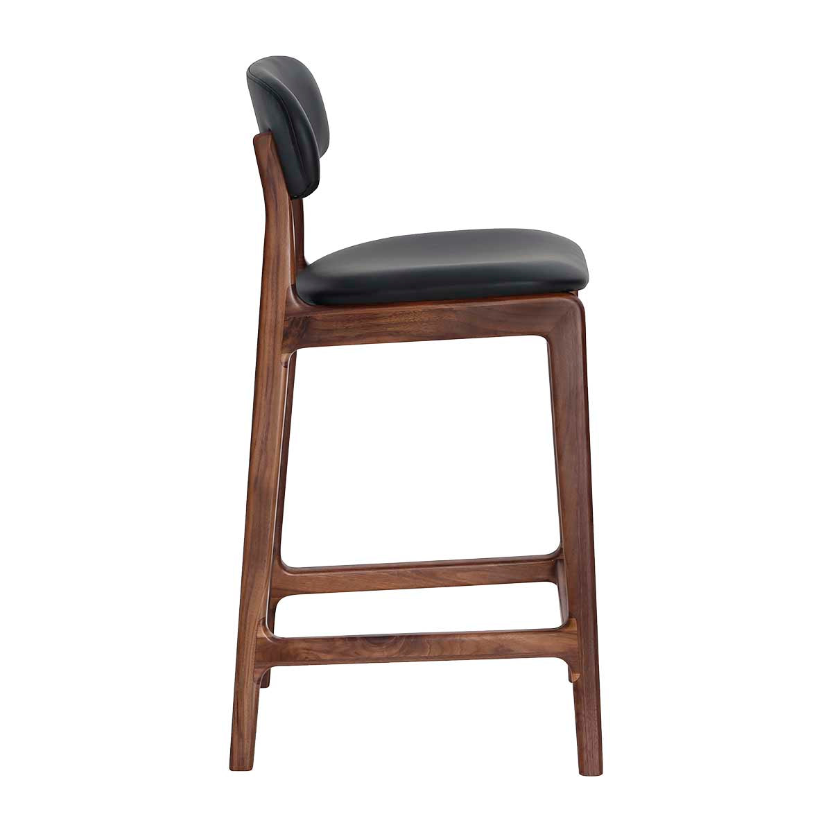 Alaska Leather Bar Stool