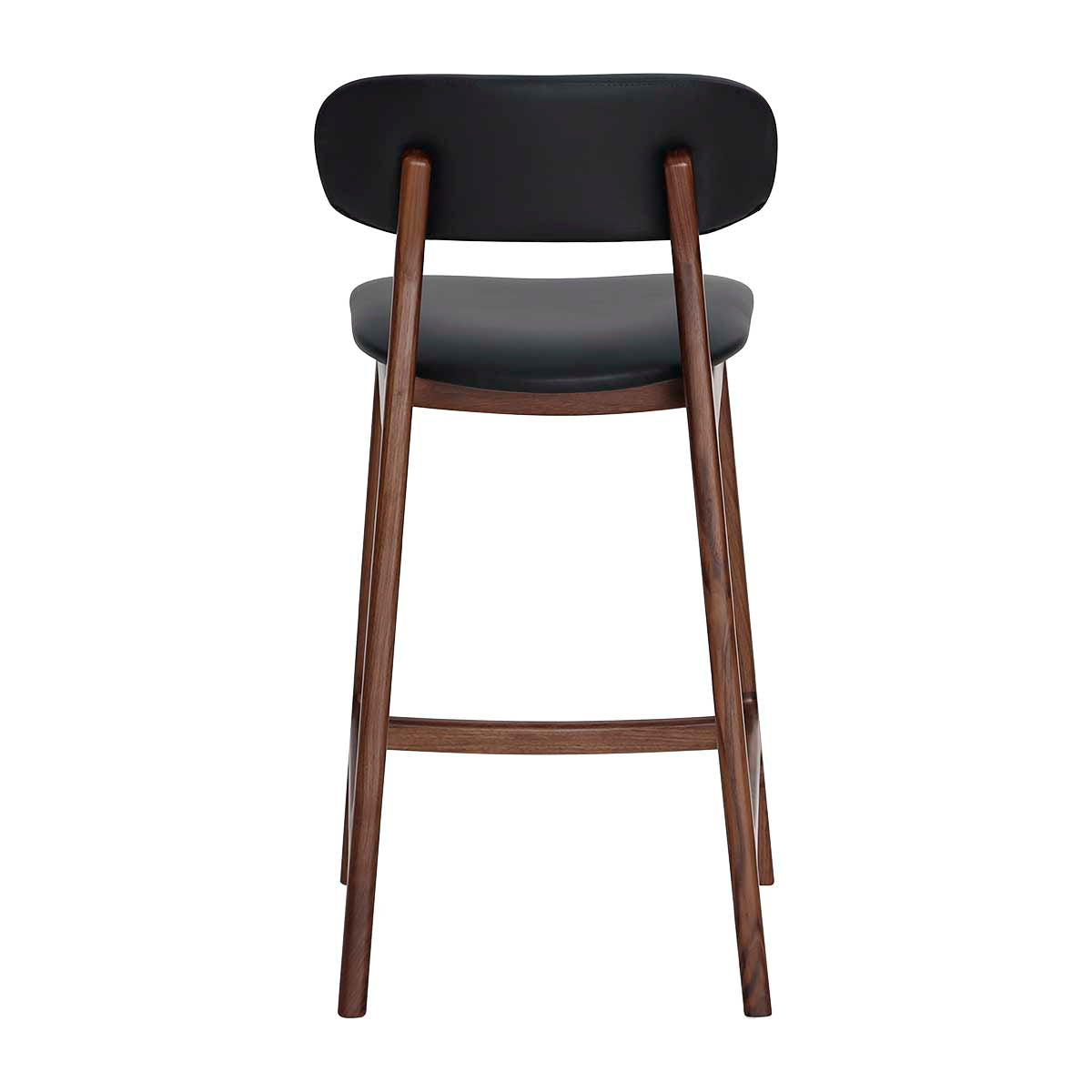 Alaska Leather Bar Stool