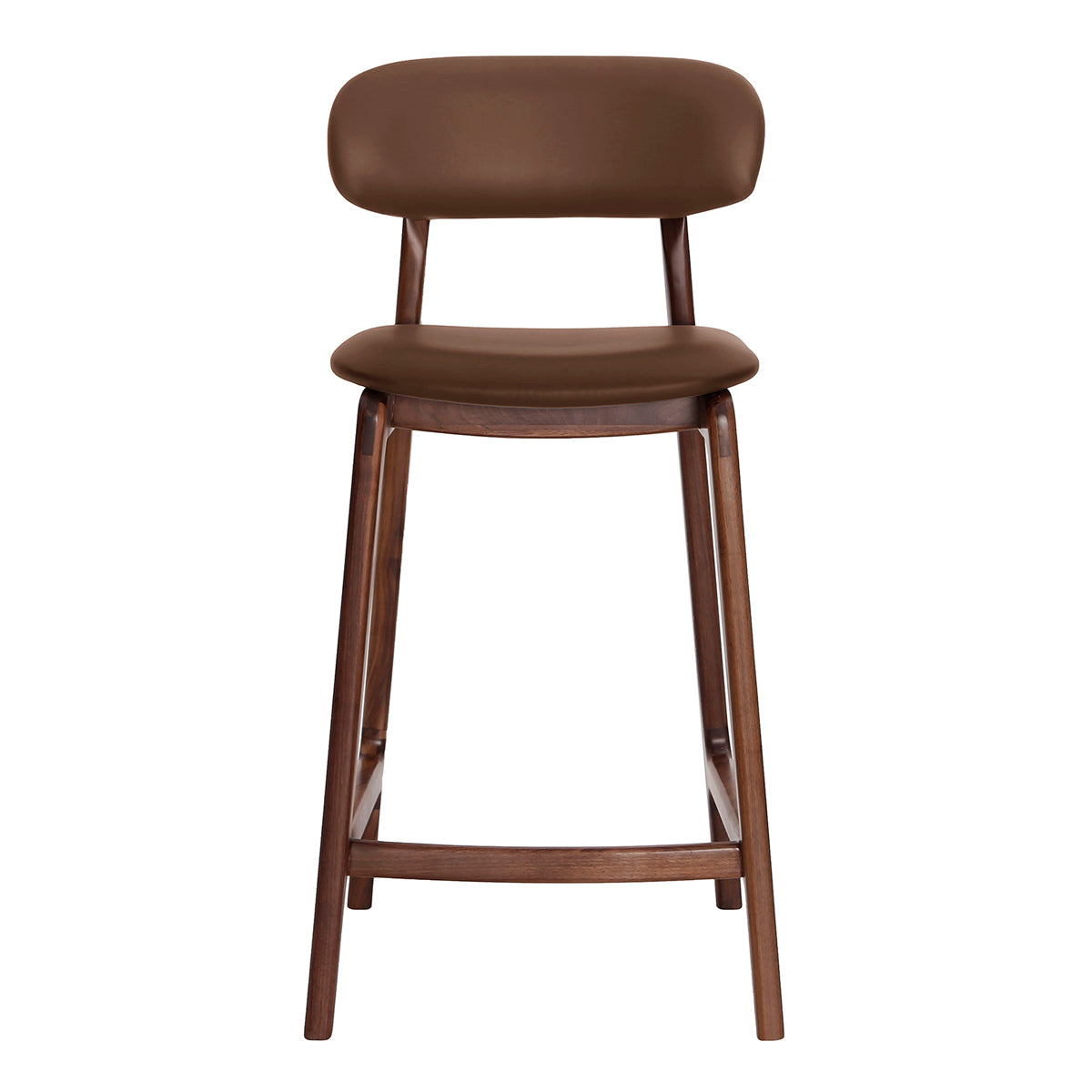Alaska Leather Bar Stool