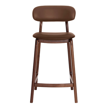 Alaska Leather Bar Stool