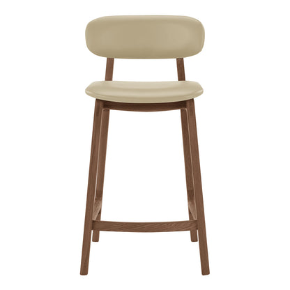 Alaska Leather Bar Stool