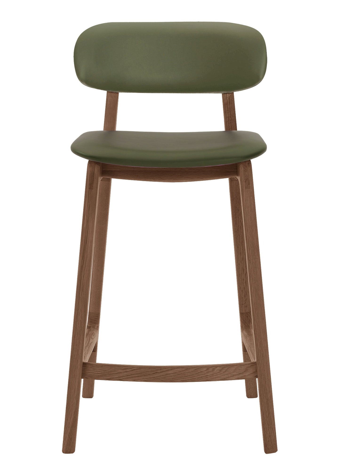 Alaska Leather Bar Stool