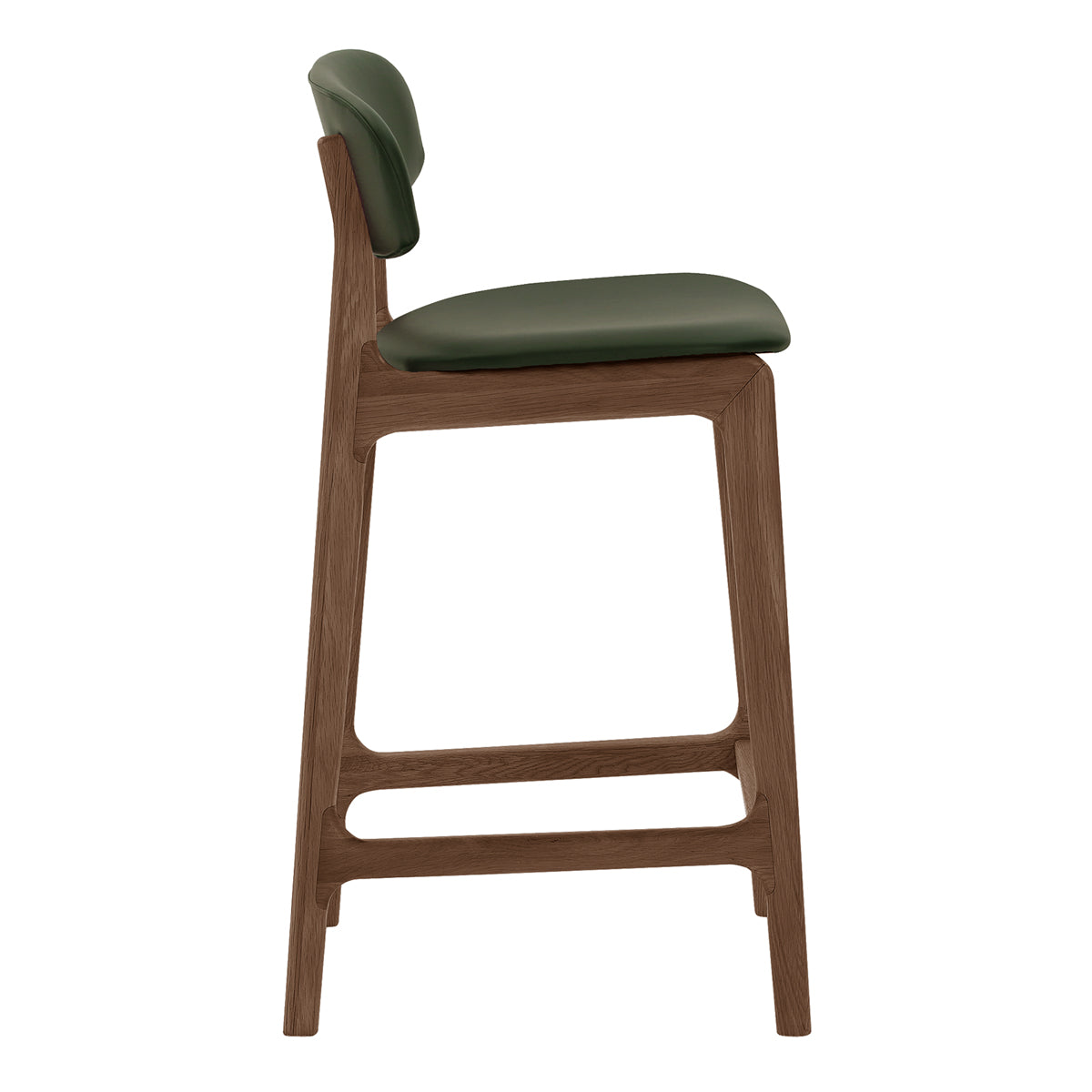 Alaska Leather Bar Stool