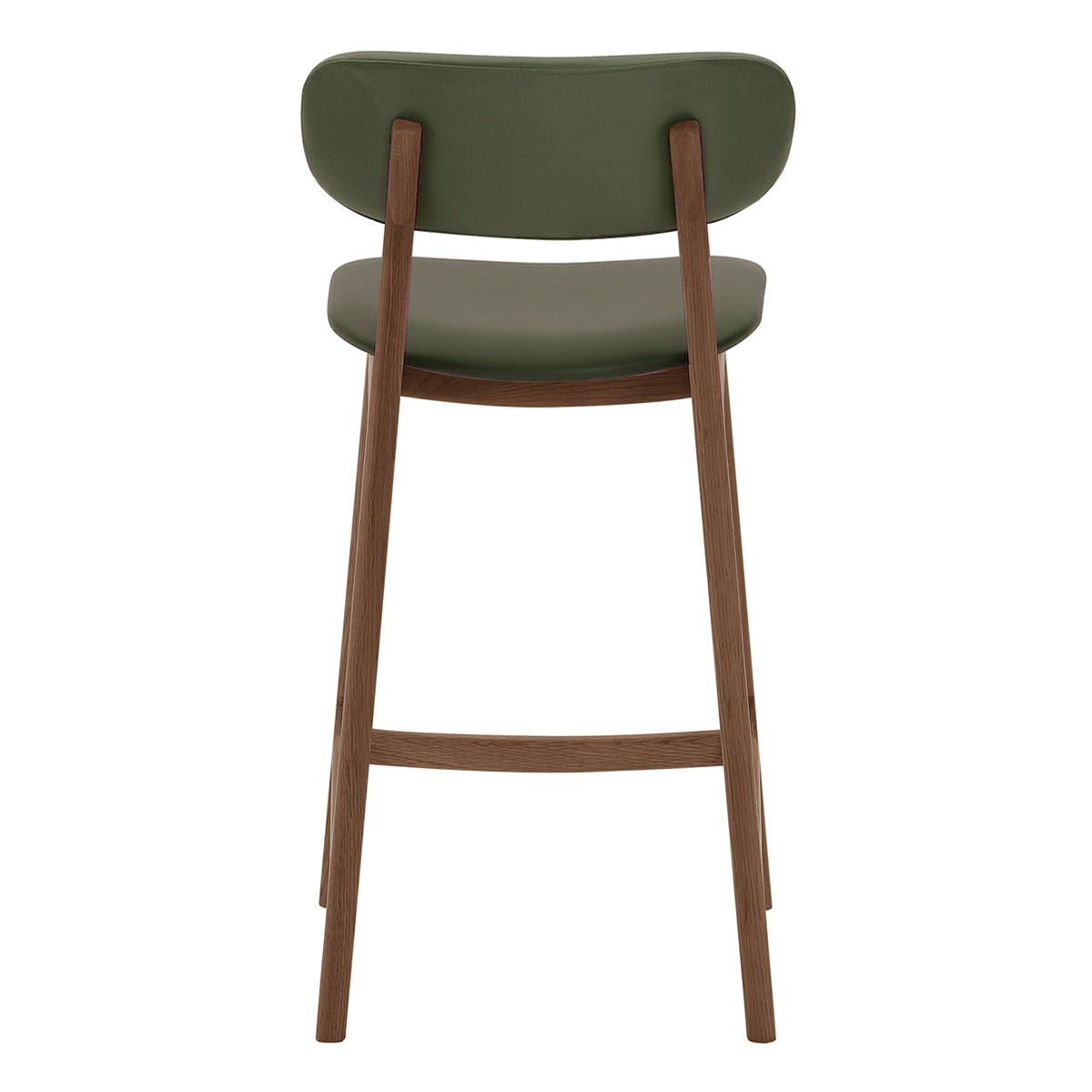 Alaska Leather Bar Stool