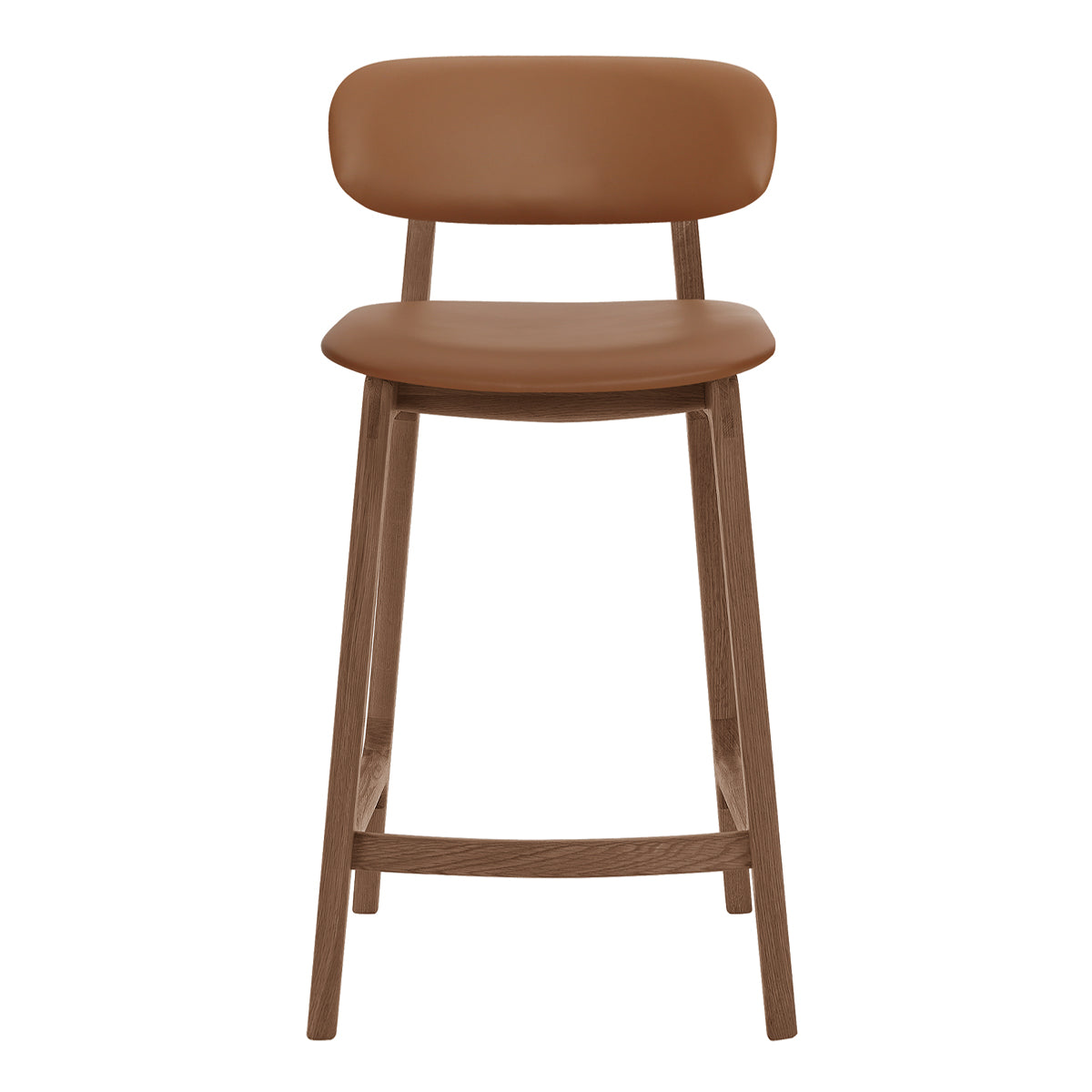 Alaska Leather Bar Stool