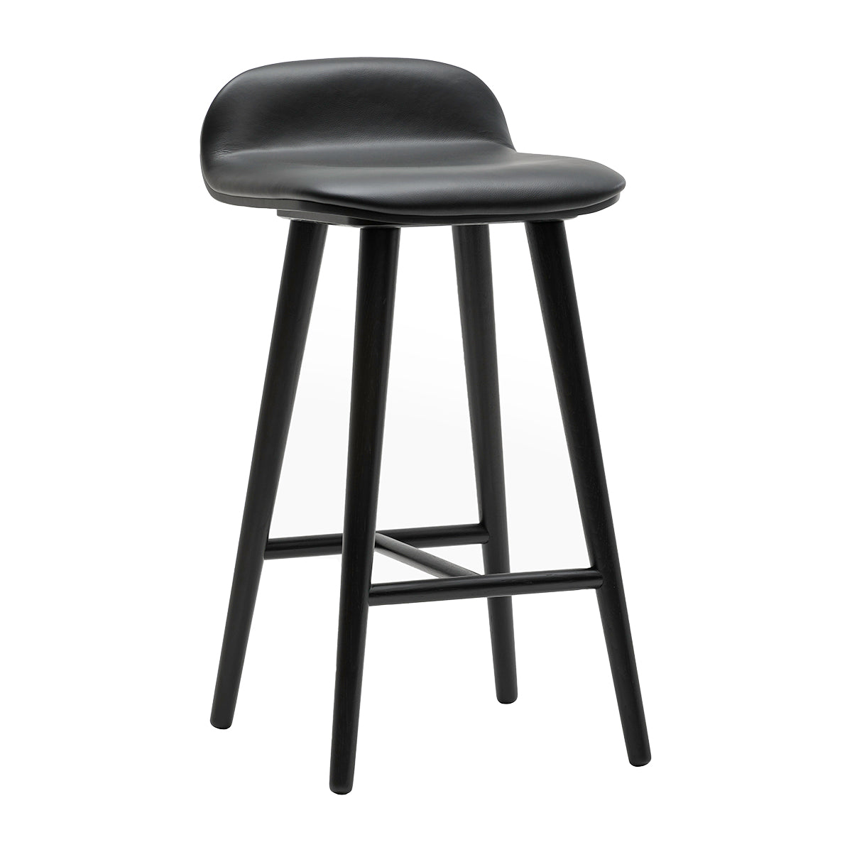 Capa Leather Bar Stool