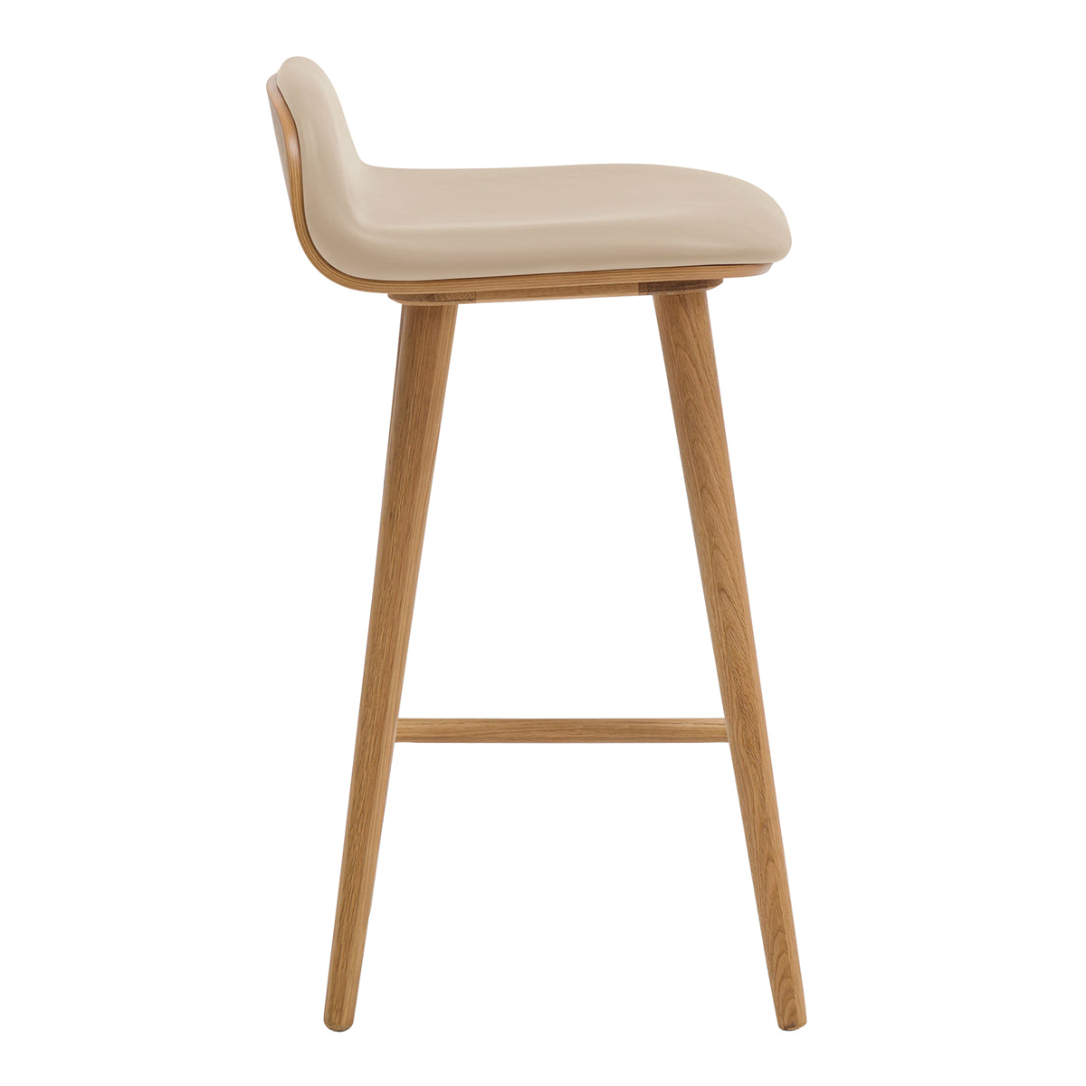Capa Leather Bar Stool