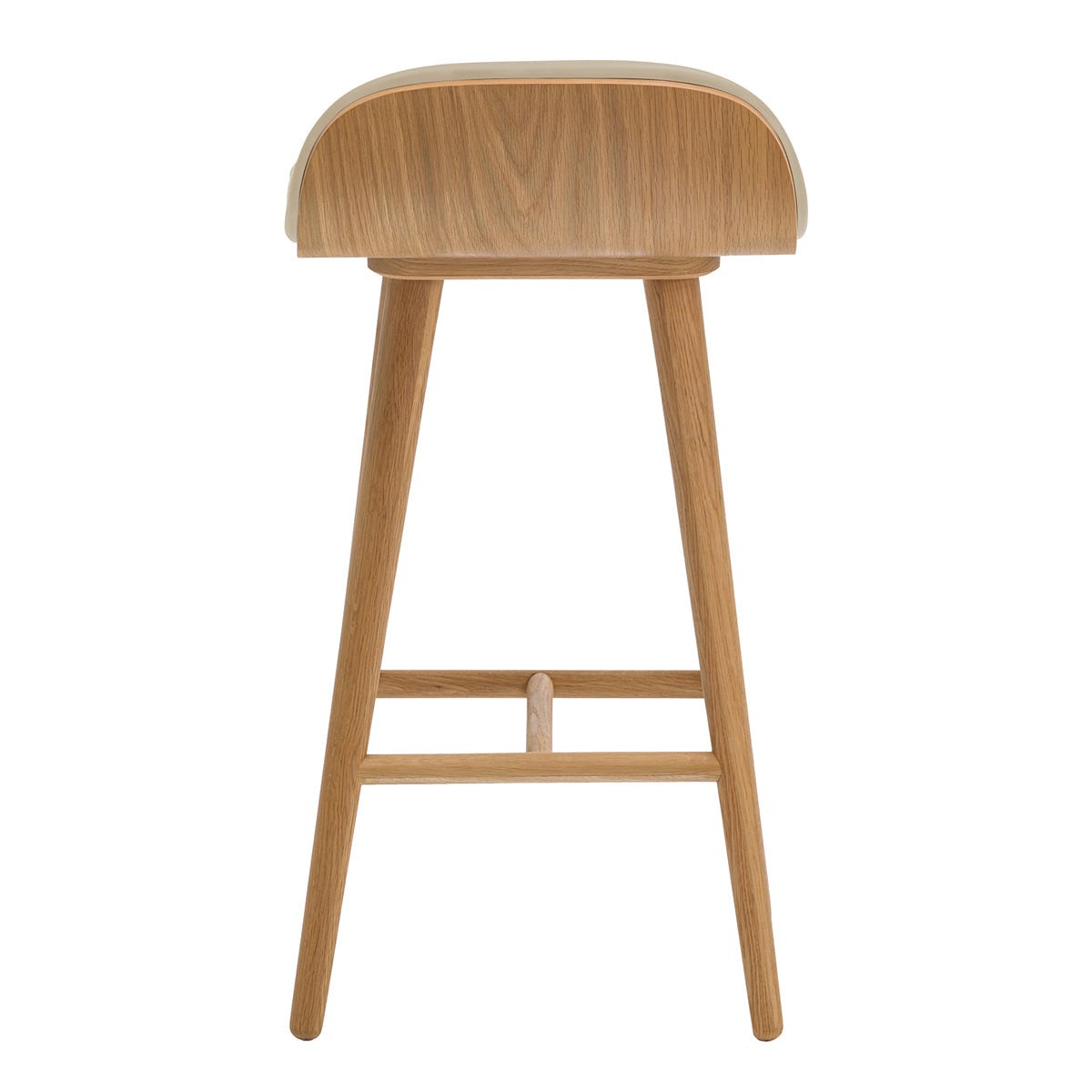 Capa Leather Bar Stool