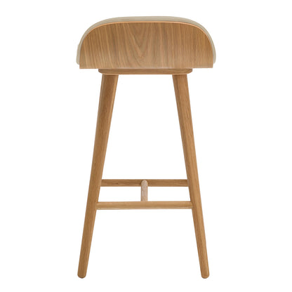 Capa Leather Bar Stool