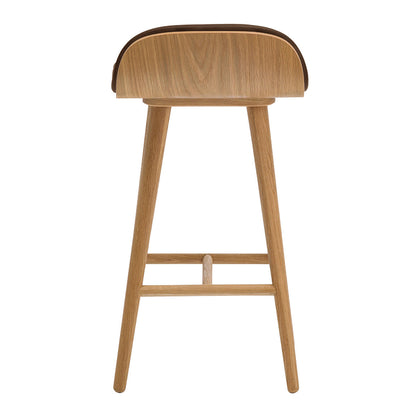 Capa Leather Bar Stool