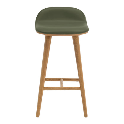 Capa Leather Bar Stool