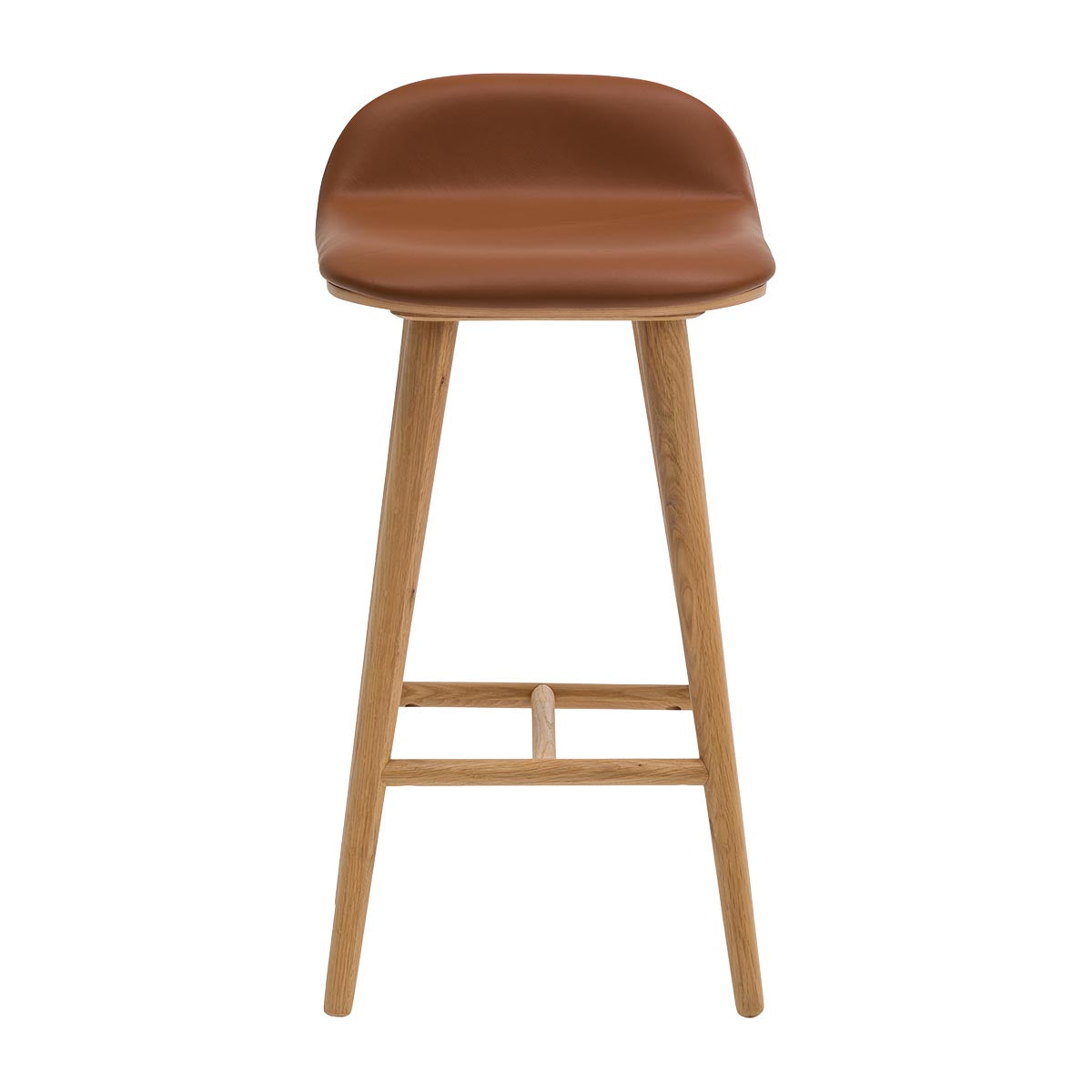 Capa Leather Bar Stool