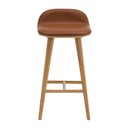 Capa Leather Bar Stool