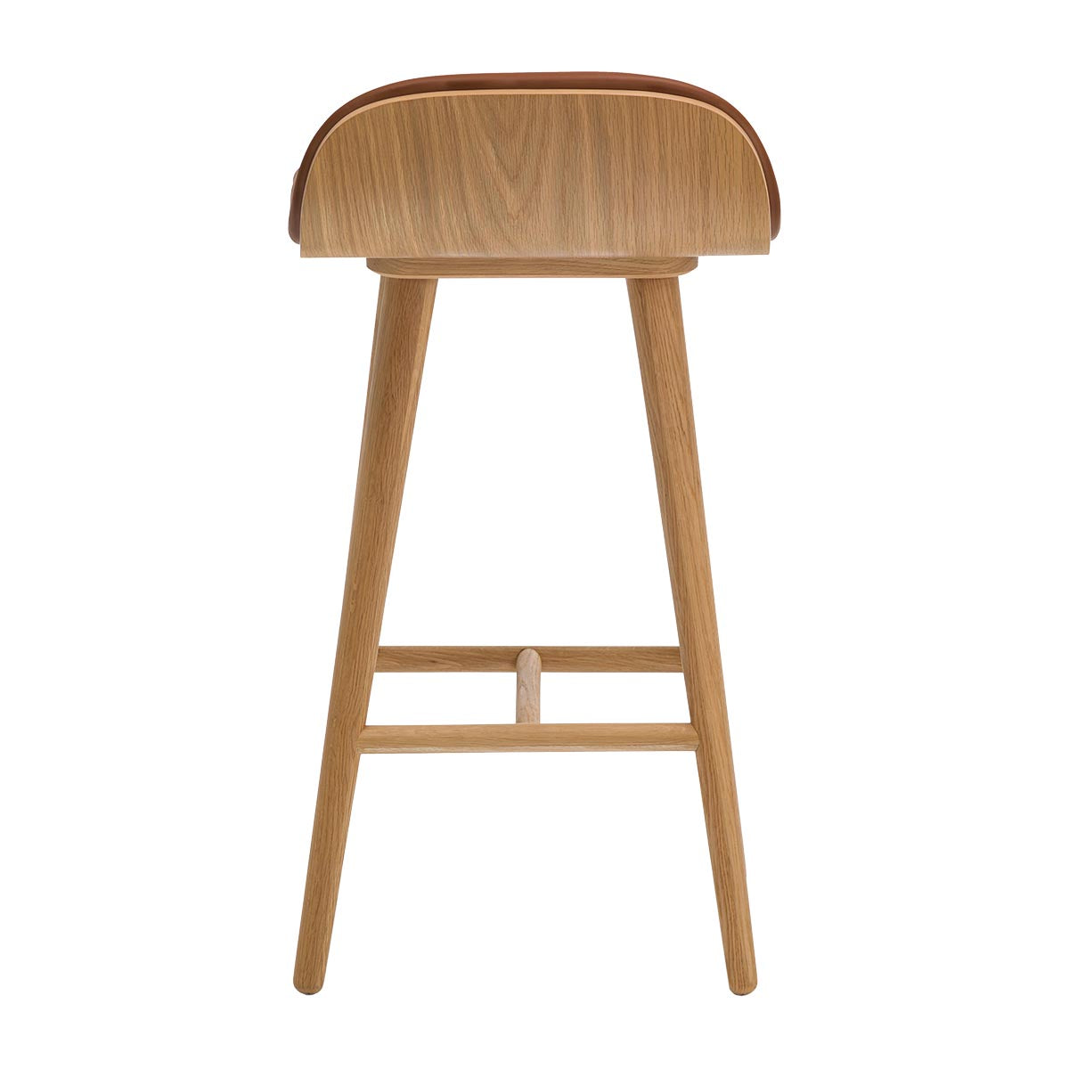 Capa Leather Bar Stool