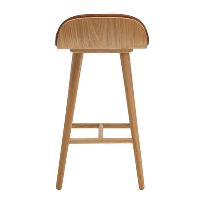 Capa Leather Bar Stool