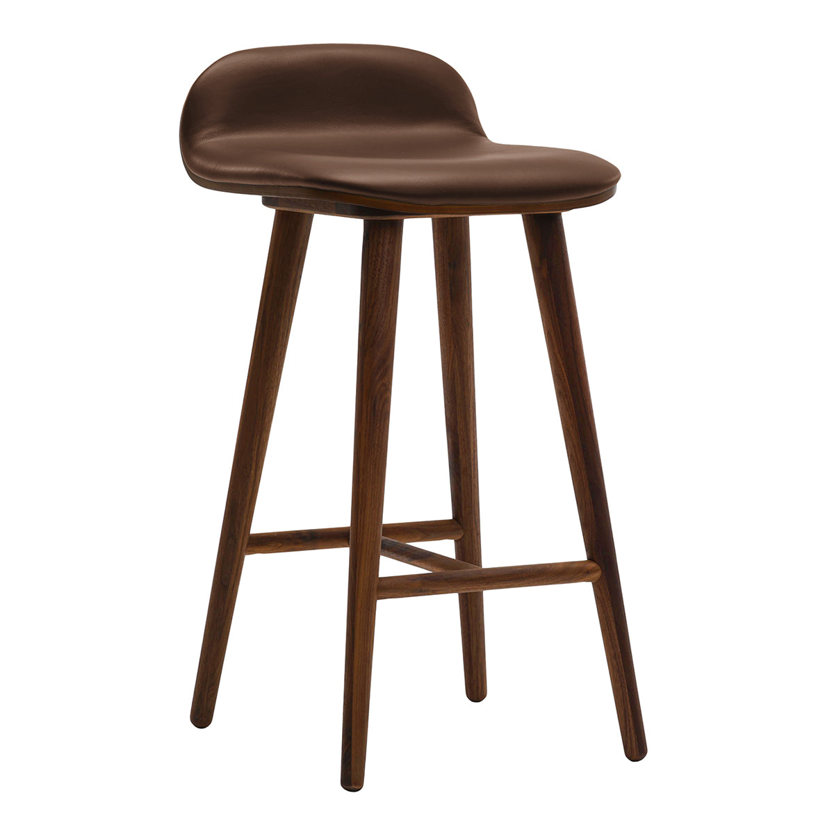 Capa Leather Bar Stool