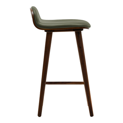 Capa Leather Bar Stool