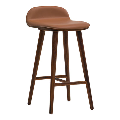 Capa Leather Bar Stool