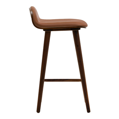 Capa Leather Bar Stool