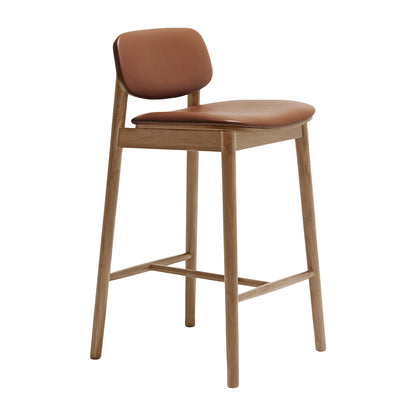 Lando Leather Bar Stool