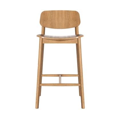 Lando Timber Bar Stool