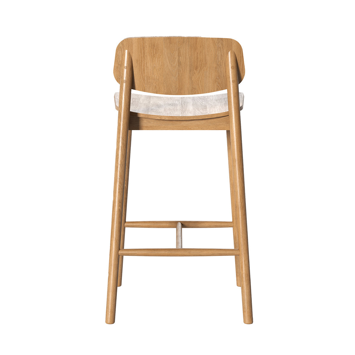 Lando Timber Bar Stool