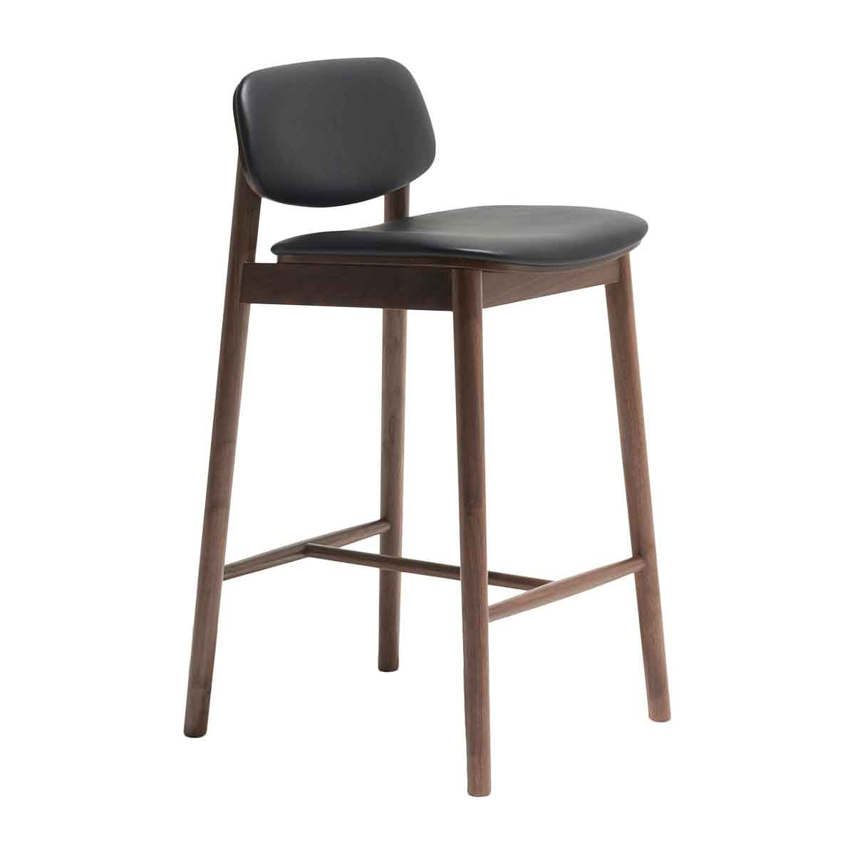 Lando Leather Bar Stool