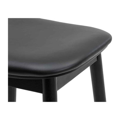 Lando Leather Backless Bar Stool