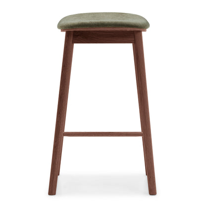 Lando Fabric Backless Bar Stool