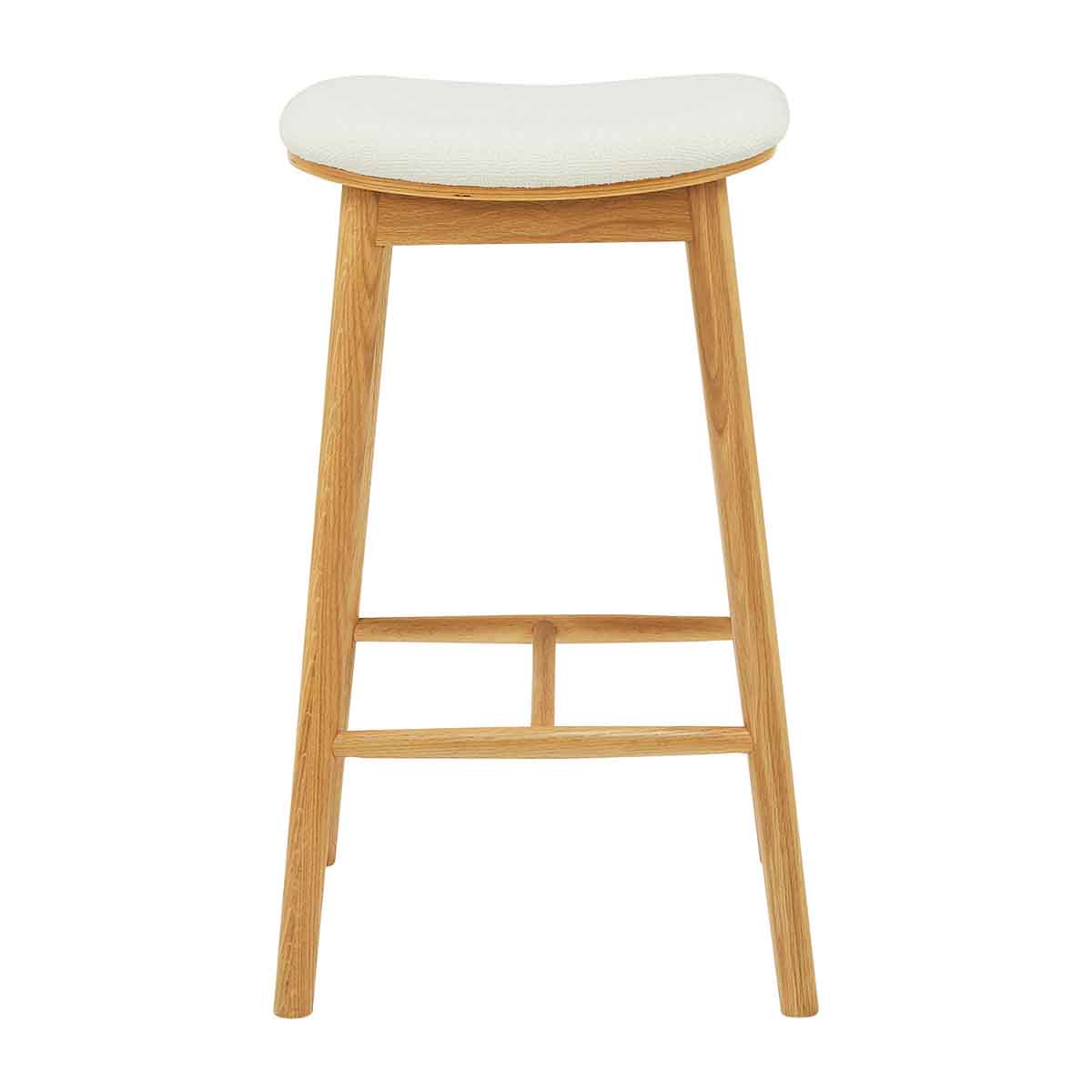 Lando Fabric Backless Bar Stool