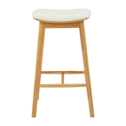 Lando Fabric Backless Bar Stool