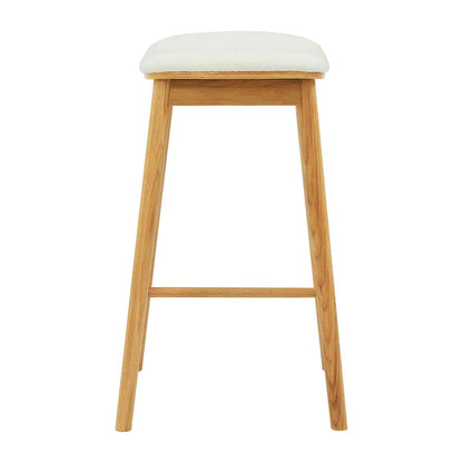 Lando Fabric Backless Bar Stool